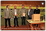 Urkunde für 10 Jahre Mitgliedschaft an Andi
