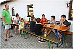 ... der erste Schützenmeister Hans Riermeier ...