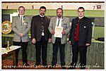 ... Urkunde und Anstecknadel für 20 Jahre Mitgliedschaft für 2. Schützenmeister Wolfgang ...