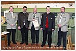 ... Urkunde und Anstecknadel für 20 Jahre Mitgliedschaft für Wenzel ...