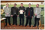 ... Urkunde und Anstecknadel für 20 Jahre Mitgliedschaft für Johann ...