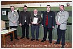 ... Urkunde und Anstecknadel für 25 Jahre Mitgliedschaft für Altbürgermeister Paul ...