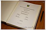 ... der Eintrag im Gemeindebuch ...