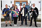 ... die Wettkampfmannschaft mit den 3 Bürgermeistern ...