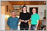 ... Platz 2 in der Jugendklasse; Dominik ...