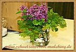 ... unser Blumenschmuck - wie immer von Carola ...