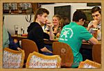 ... Freude in den ersten Gesichtern, die anderen warten noch ...
