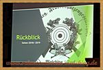 ... mit einer Präsentation zum Jahresrückblick ...
