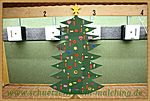 ... und hier steht unser Christbaum ...