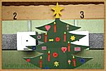 ... im oberen Teil unseres Christbaumes ...