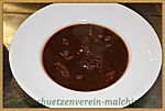 ... zum traditionellen Rehragout ...