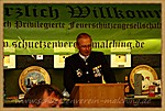 ... die weitere Ehrungen übernahm Hans ...