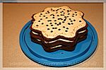 ... die Torte, die von Miriam gebacken wurde ...
