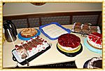... unser Kuchenbuffet ...